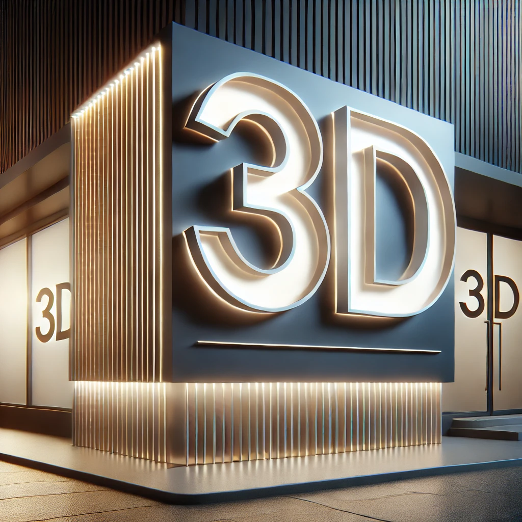 Enseignes 3D